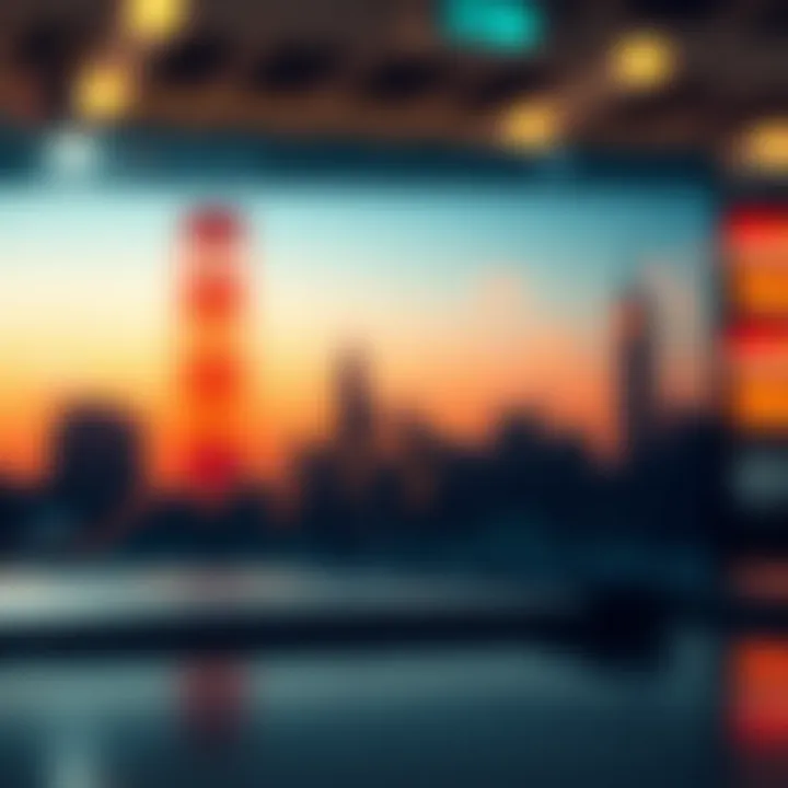 Graph depicting market trends and responses to new cryptocurrency products