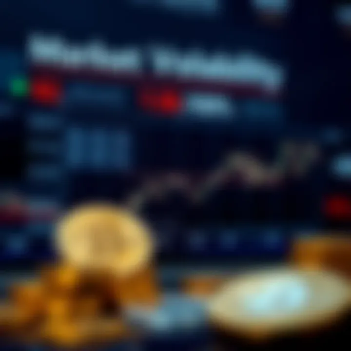 An infographic depicting the volatility of the dollar and won in current market conditions.