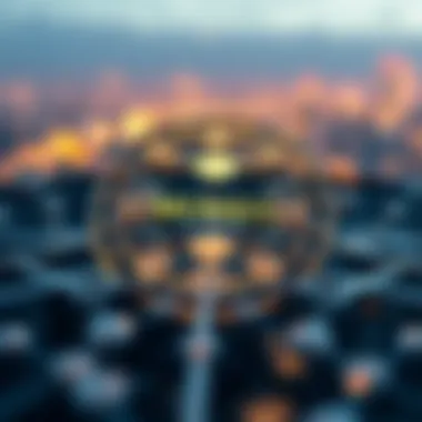 Illustration of Mina Coin's blockchain architecture