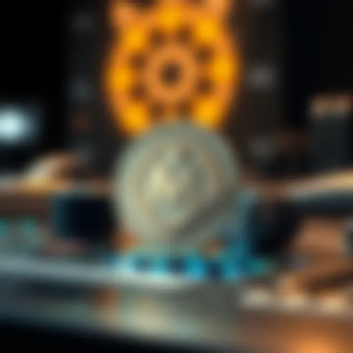 Visual representation of Myrocoin's technological features