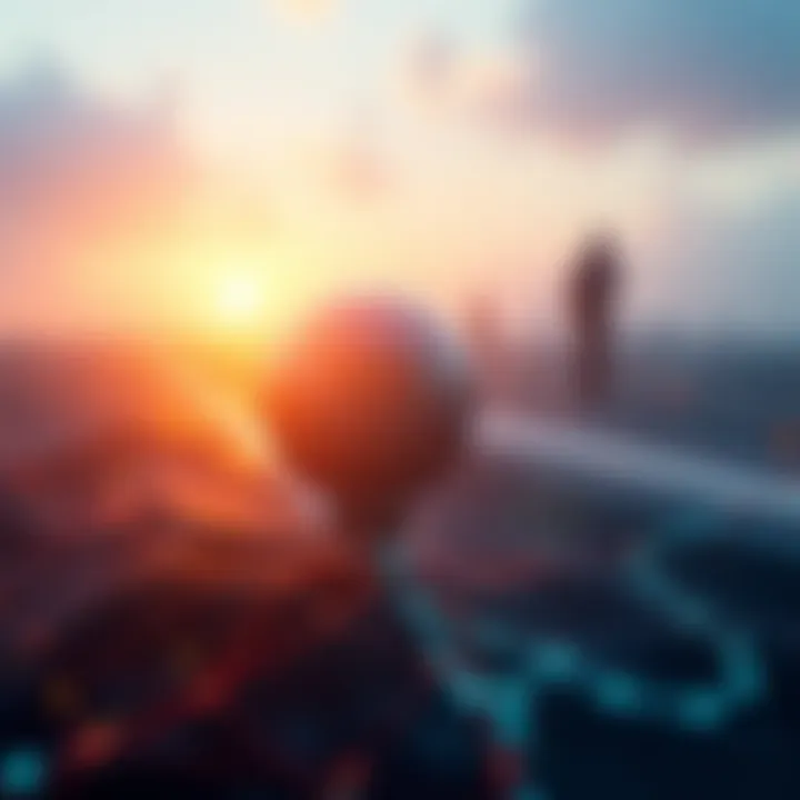 Conceptual representation of omnichain technology