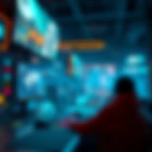 Visual representation of the P2E gaming landscape