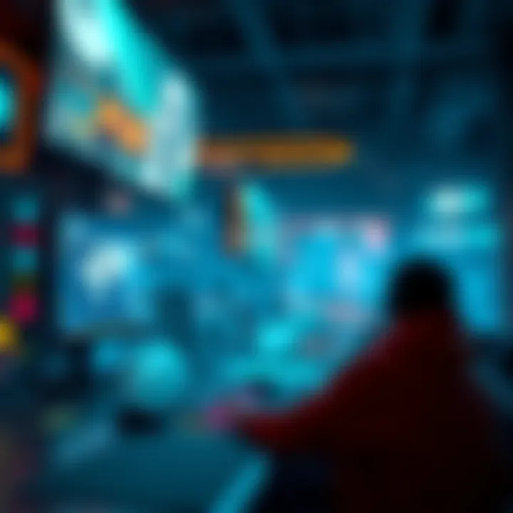 Visual representation of the P2E gaming landscape