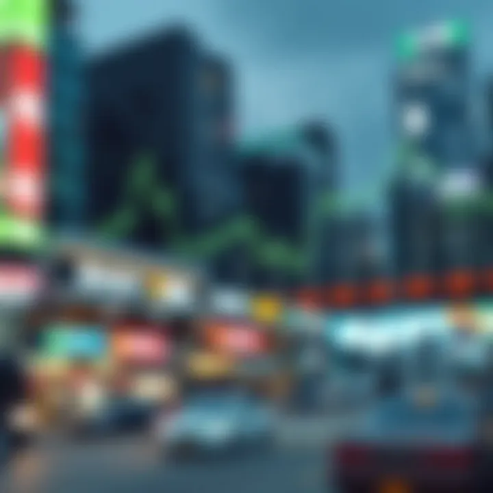 Market dynamics illustrating Pandocoin's position