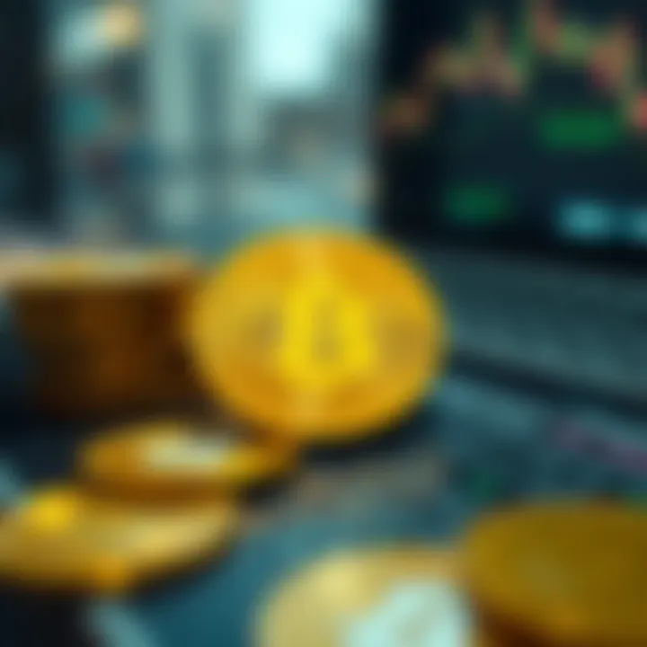 Visual representation of cryptocurrency transactions