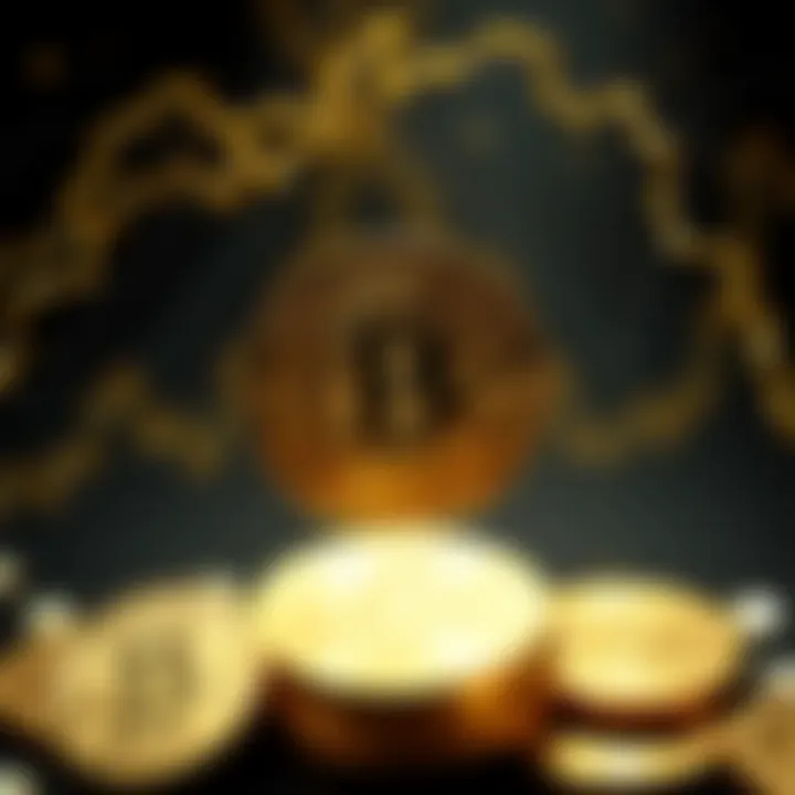 Philosophical representation of cryptocurrency