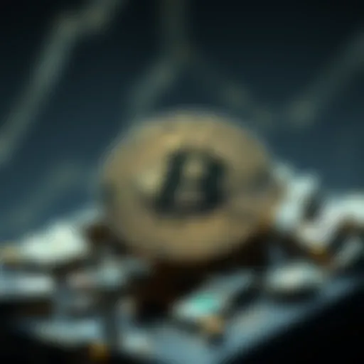 Understanding Proof of Work in Blockchain Conceptual representation of Proof of Work in blockchain technology