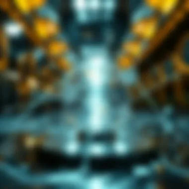 Conceptual illustration of quantum technology