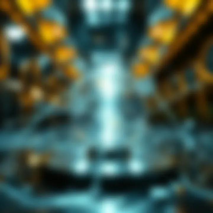 Conceptual illustration of quantum technology