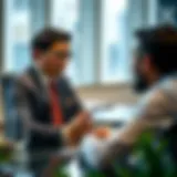 Ripple CEO in a strategic discussion