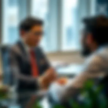 Ripple CEO in a strategic discussion