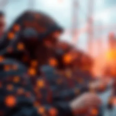 Web3 data communication illustration