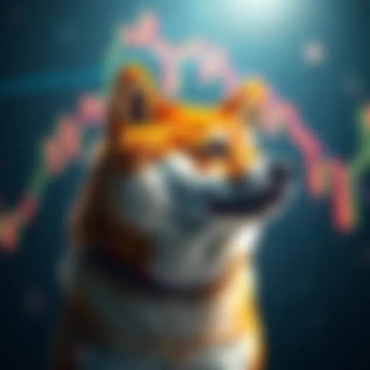 Graph showing price trends of Shiba Inu