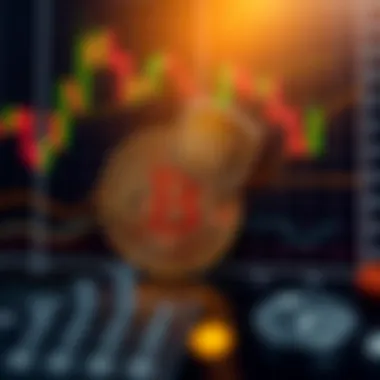 Technical analysis graph for Bitcoin investment