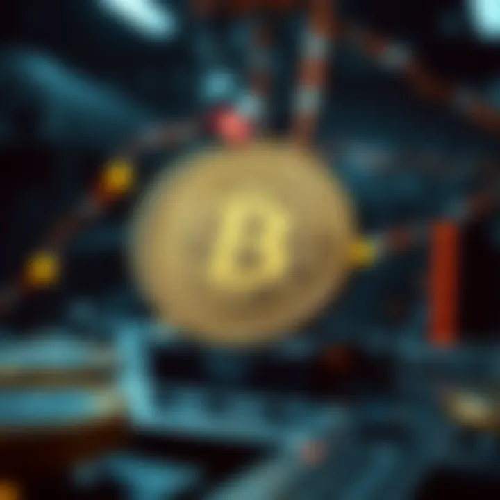 Visual depiction of technological advancements in cryptocurrency