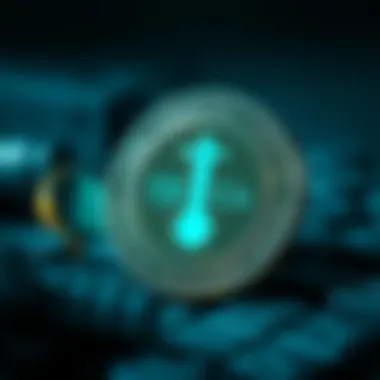 Graphical representation of investment insights for temperature coin