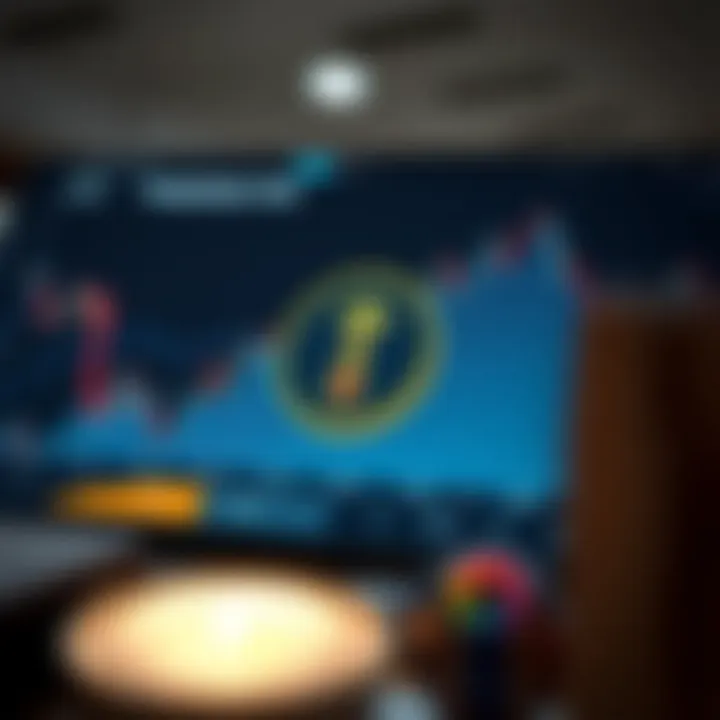 Market analysis chart showcasing temperature coin's potential