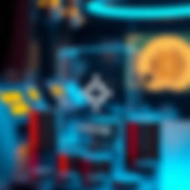 Visual representation of Uniswap's decentralized exchange functionality