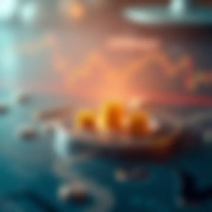 Infographic showcasing the trading mechanism on Uniswap