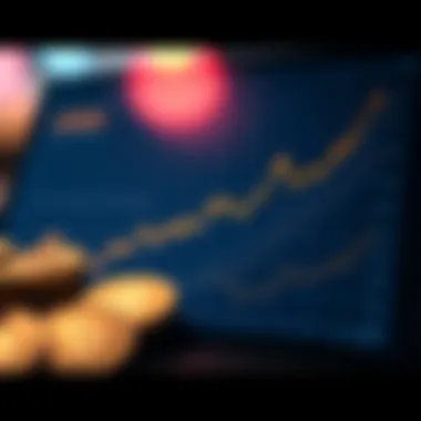 Graph illustrating the stability of USDC compared to other cryptocurrencies