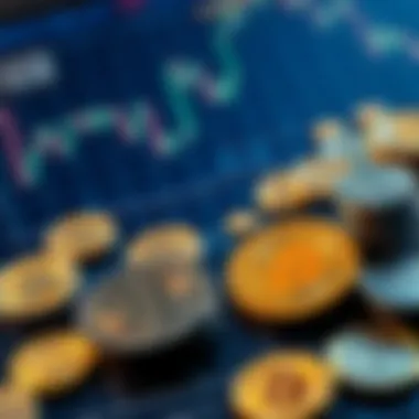 A diverse range of cryptocurrencies displayed on a digital interface